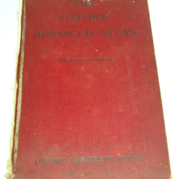 The Oxford Advanced Atlas, 3rd ed rev, 1928, John Bartholomew, Oxford U. Press - Picture 1 of 7